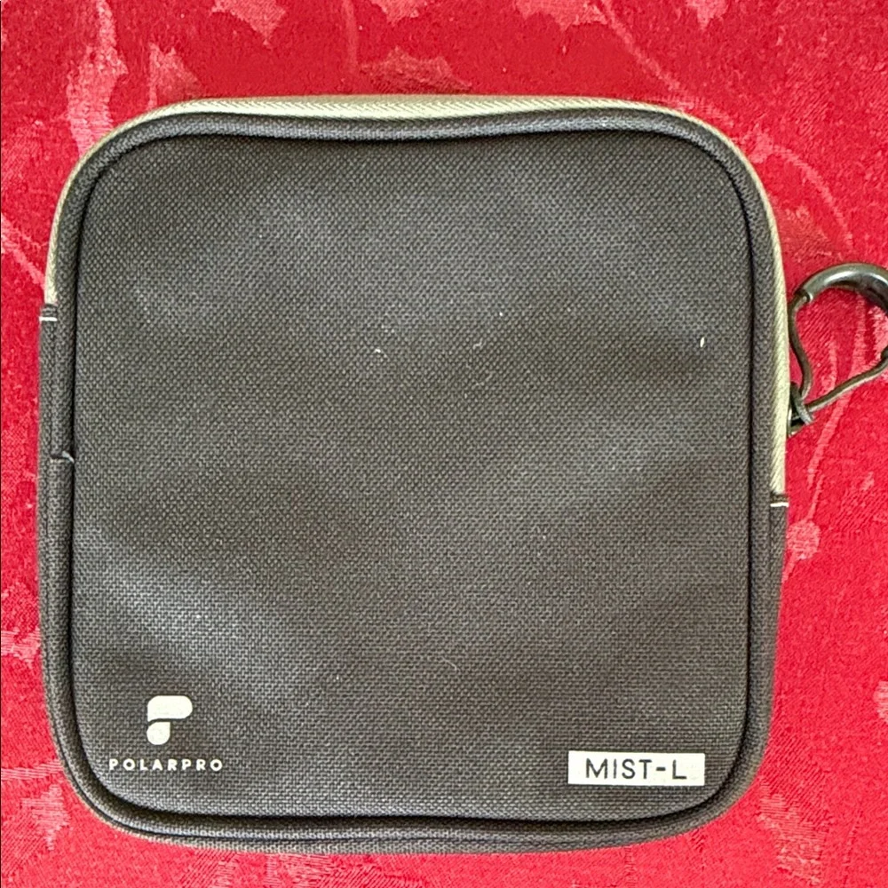 Black Camera Filter Case Set
